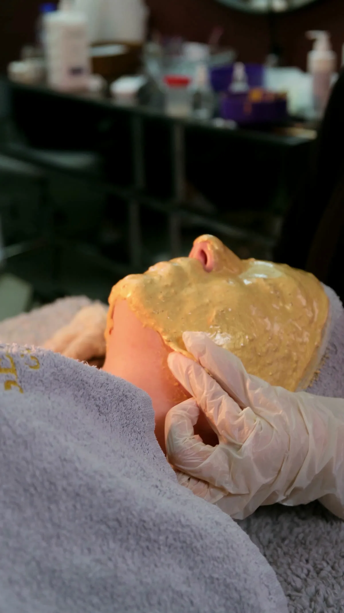 Altın maske bakımı